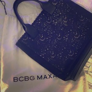 BCBG MAXAZRIA Laced Vegan Leather Tote Bag